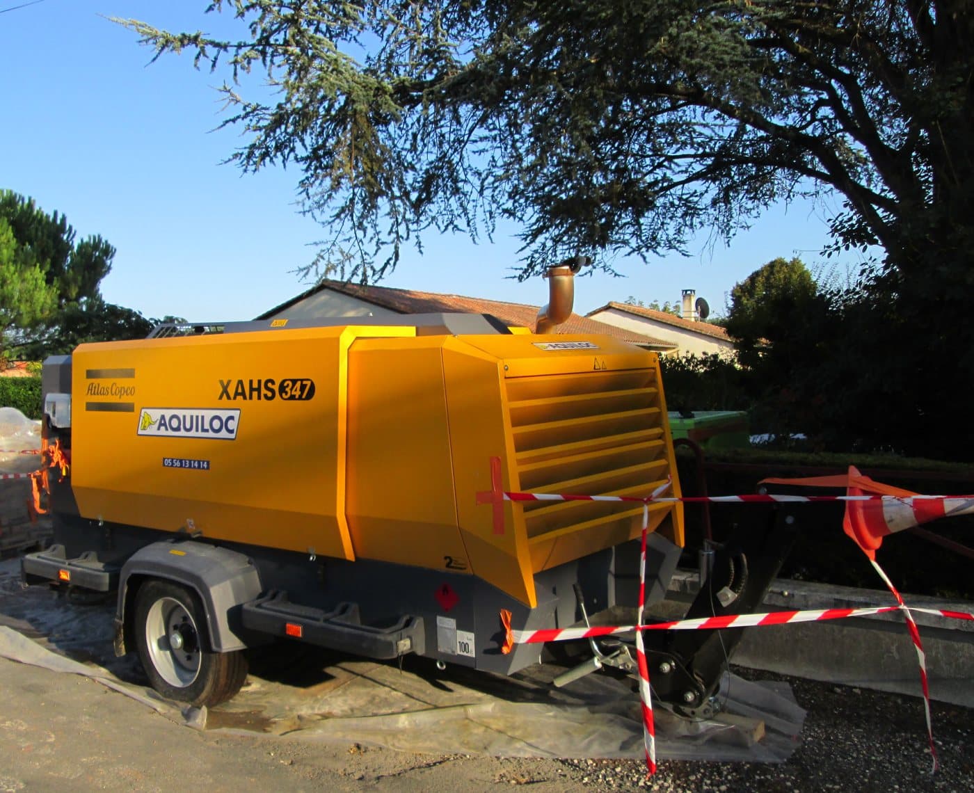 Atlas Copco XAS 188 Air Compressor